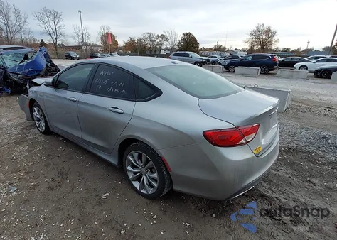 2015 Chrysler 200 S из США, поврежденный, VIN 1C3CCCBB7FN649573